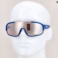 Cyklistické okuliare POC Crave opal blue translucent/clarity trail silver 9