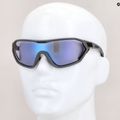 Cyklistické okuliare Alpina S-Way VM moon-grey matt/blue mirror 7