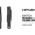 Zámok na bicykel Hiplok Switch čierny 9