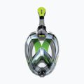 Celotvárová maska na šnorchlovanie SEAC Magica grey clear/green lime 2