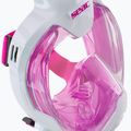Detská celotvárová maska  SEAC Magica White/Pink 9