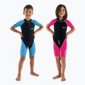 Neoprén detský SEAC Shorty Dolphin 1,5 mm black/pink 2