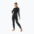 Dámsky potápačský neopren SEAC Feel-S 3 mm black/light blue 3