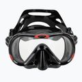 Šnorchlovacia maska Seac Boss black/red 2