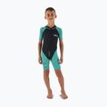 Detský plavecký neoprén SEAC Dolphin Shorty 1,5 mm black/tiffany