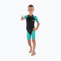 Detský plavecký neoprén SEAC Dolphin Shorty 1,5 mm black/tiffany 3