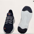 PUMA Softride Premier Slip-On pánska bežecká obuv navy/platinum gray/ultra orange 17