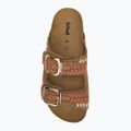 Dámske nazúvaky Scholl Noelle Crochet bude/light brown/cognac 5