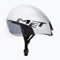 Cyklistická prilba MET Codatronica white/silver matte glossy 3
