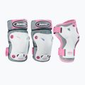 Roces Ventilated 3 Pack detská súprava podložiek biela 31352