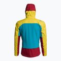 Pánska membránová bunda do dažďa La Sportiva Crizzle EVO Shell červená/žltá L75320723 7