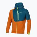 Pánska lezecká mikina LaSportiva Mood Hoody orange and navy blue N71208639