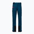 Dámske turistické nohavice La Sportiva Crizzle EVO Shell storm blue/cherry tomato s membránou