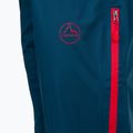 Dámske turistické nohavice La Sportiva Crizzle EVO Shell storm blue/cherry tomato s membránou 3