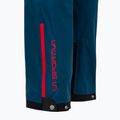 Dámske turistické nohavice La Sportiva Crizzle EVO Shell storm blue/cherry tomato s membránou 4