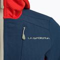 Dámska trekingová mikina La Sportiva Session Tech Hoody storm blue/cherry tomato 3