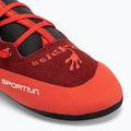 Detská lezecká obuv La Sportiva Stickit chili/ poppy 7