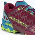 La Sportiva Bushido II dámska bežecká obuv burgundy-blue 36T502624 11