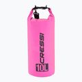 Vodeodolné vrecko Cressi Dry Bag 10 l pink