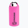 Vodeodolné vrecko Cressi Dry Bag 20 l pink