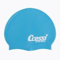 Detská plavecká čiapka Cressi Silicone Cap light blue XDF220