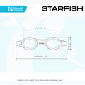Detské plavecké okuliare Cressi Starfish white/pink 2