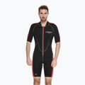 Pánsky neoprénový oblek Cressi Lido Shorty 2 mm black/red