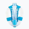 Celotvárová maska na šnorchlovanie Cressi Java Full Face clear/blue 6