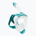 Celotvárová maska na šnorchlovanie Cressi Java Full Face clear/aquamarine