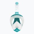Celotvárová maska na šnorchlovanie Cressi Java Full Face clear/aquamarine 3