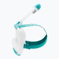 Celotvárová maska na šnorchlovanie Cressi Java Full Face clear/aquamarine 5