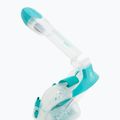 Celotvárová maska na šnorchlovanie Cressi Java Full Face clear/aquamarine 7