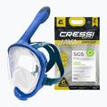 Celotvárová maska na šnorchlovanie Cressi Java Full Face blue/blue navy 8