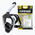 Celotvárová maska na šnorchlovanie Cressi Java Full Face white/black 8