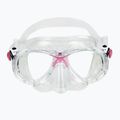 Potápačská súprava Cressi Marea + Seal Dry Jr clear/pink 4