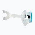 Potápačská súprava Cressi Estrella + Seal Dry clear/aquamarine 5