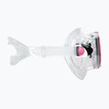 Potápačská súprava Cressi Estrella + Seal Dry clear/pink 5