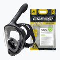 Celotvárová maska na šnorchlovanie Cressi Java Full Face black/black 8