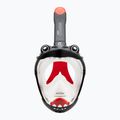 Detská celotvárová maska na šnorchlovanie Cressi Kiddy Full Face Jr black/clear/red