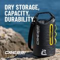 Vodotesný vak Cressi Ocelot Dry Bag 20 l black/yellow 7