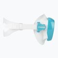 Dámska potápačská maska Cressi Honey 420 UV white/aquamarine/blue/orange 3