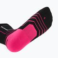 Dámske lyžiarske ponožky Mico Medium Weight Warm Control Ski black/fuchsia fluo 4