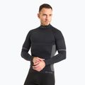 Pánska termoakčná mikina Mico M1 Mock Neck nero