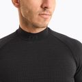 Pánska termoakčná mikina Mico Odor Zero Mock Neck nero 3