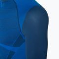 Pánske termotričko Mico Warm Control Zip Neck modré IN1852 3