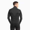 Pánska termoakčná mikina Mico Warm Control Zip Neck nero 2