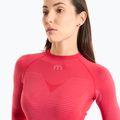 Dámska termoakčná mikina Mico Warm Control Round Neck fragola 3