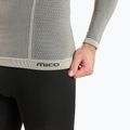 Pánska termoakčná mikina Mico Odor Zero Round Neck grigio 4