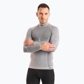 Pánska termoakčná mikina Mico Odor Zero Mock Neck grigio