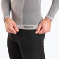 Pánska termoakčná mikina Mico Odor Zero Mock Neck grigio 4